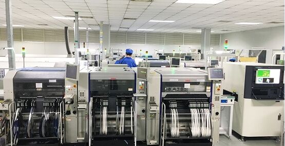 梧集电子SMT车间全部升级为“2+1”线体